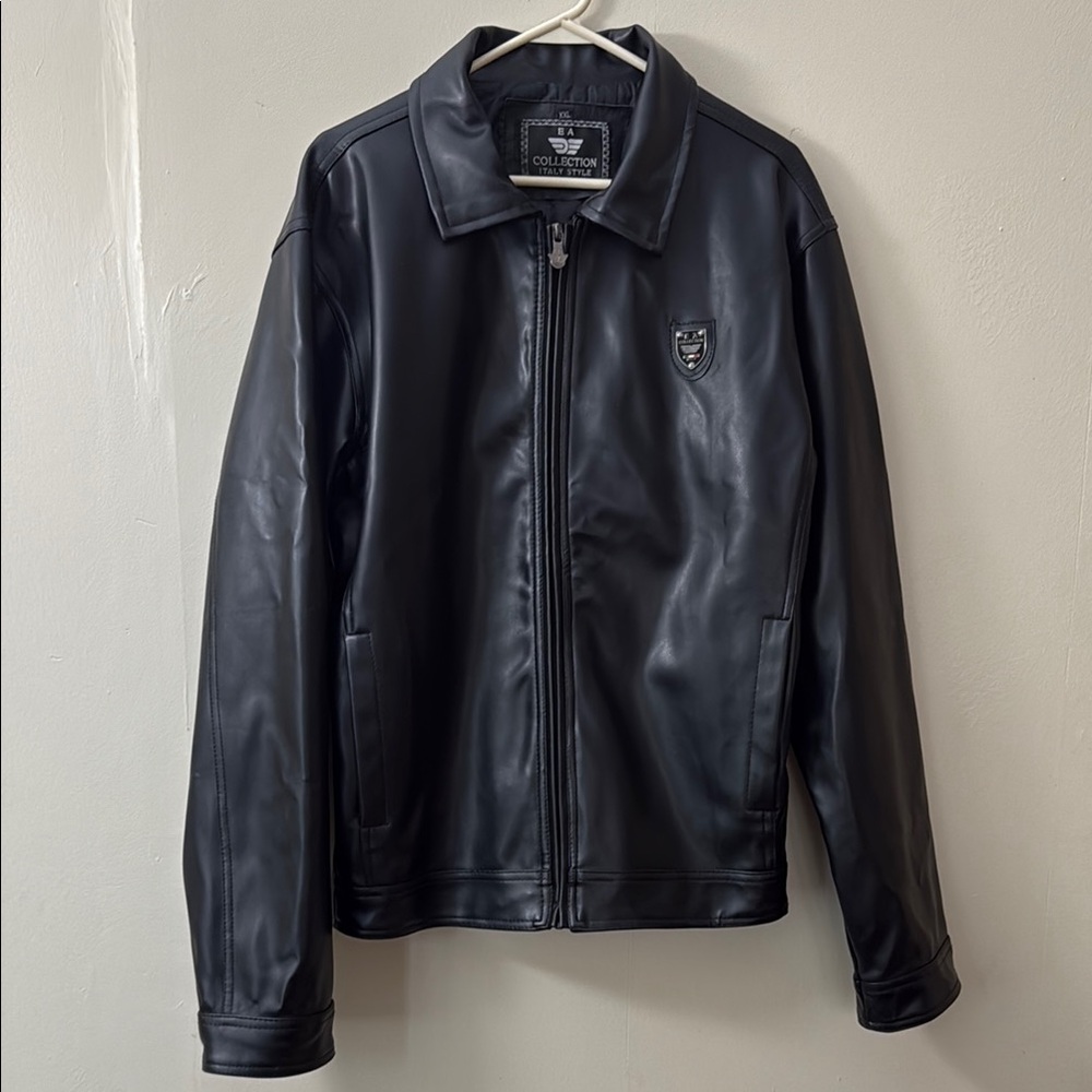 EA Collection Black Lightweight Shirt Jacket Versatile Style